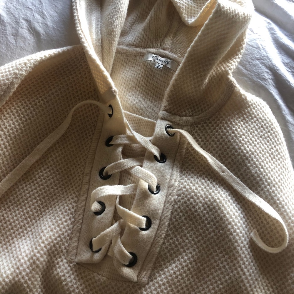 Made well Jameson Lace Up Pullover Hoodie - Picture 4 of 5